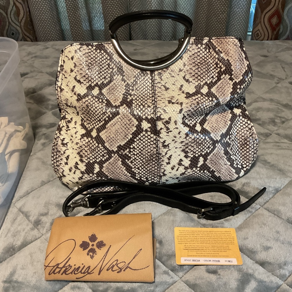 Patricia Nash Snake Print Women's Bag